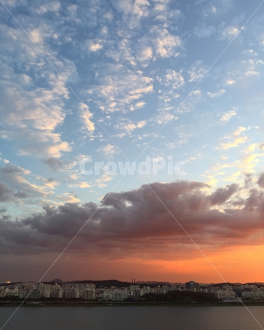 하늘,한강,노을,감성,풍경,감성사진,view,nature,korea,liver,sky,도시,풍경,city,landscape,한국도시풍경,한국도시경관,korea cityscape,자연,outdoors,옥외,weather,날씨