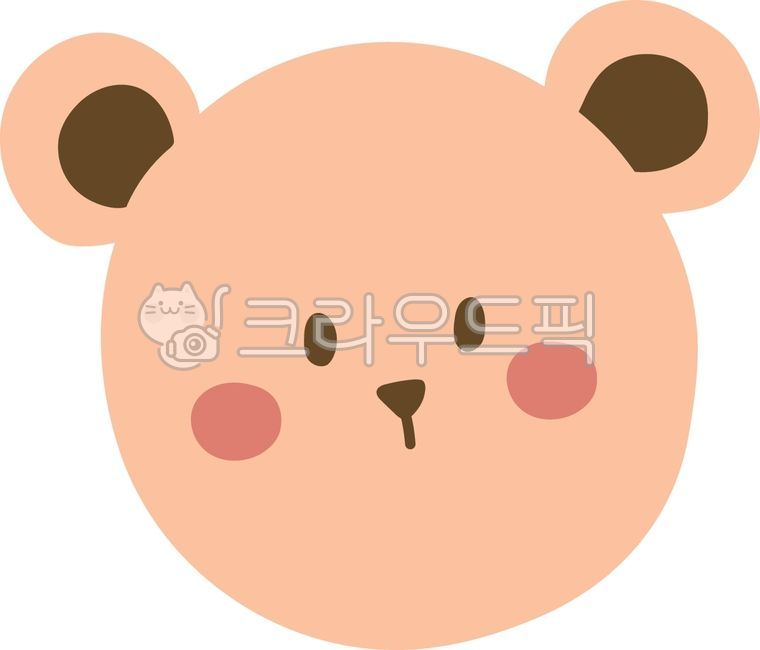 곰,곰캐릭터,동물,아기곰,일러스트,캐릭터,귀여운,곰얼굴,이모티콘,bear