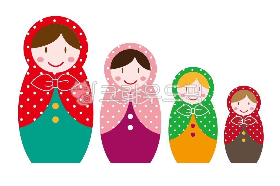 마트료시카,인형,일러스트,matryoshka,러시아인형,illustration