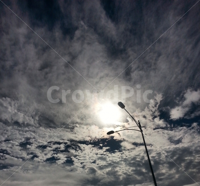 구름,가로등,가을,하늘,풍경,이정표,방향,자연,풍경,nature,landscape,식물,plants,lamp post,램프 포스트