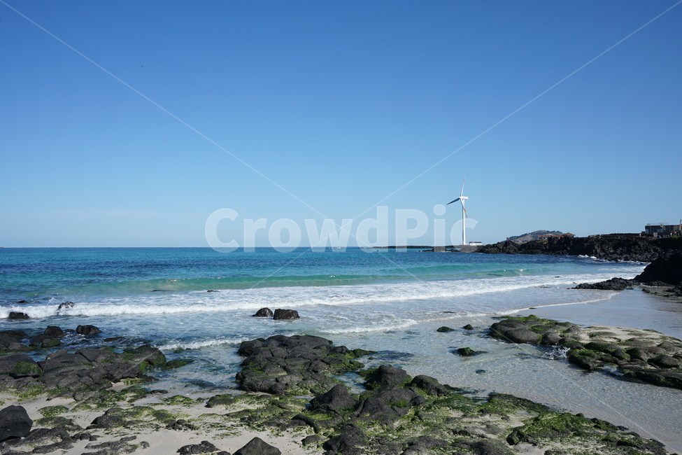 제주도,바다,풍력,해안선,파도,풍경,자연,sea,nature,outdoors