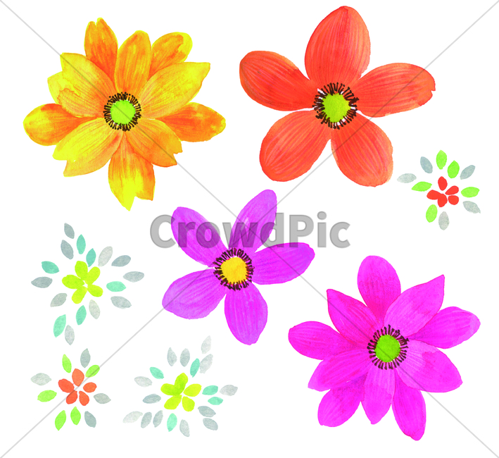 손그림,물감그림,봄,spring,springtime,handdrawing,watercolor,꽃,flower,bloom,blossom