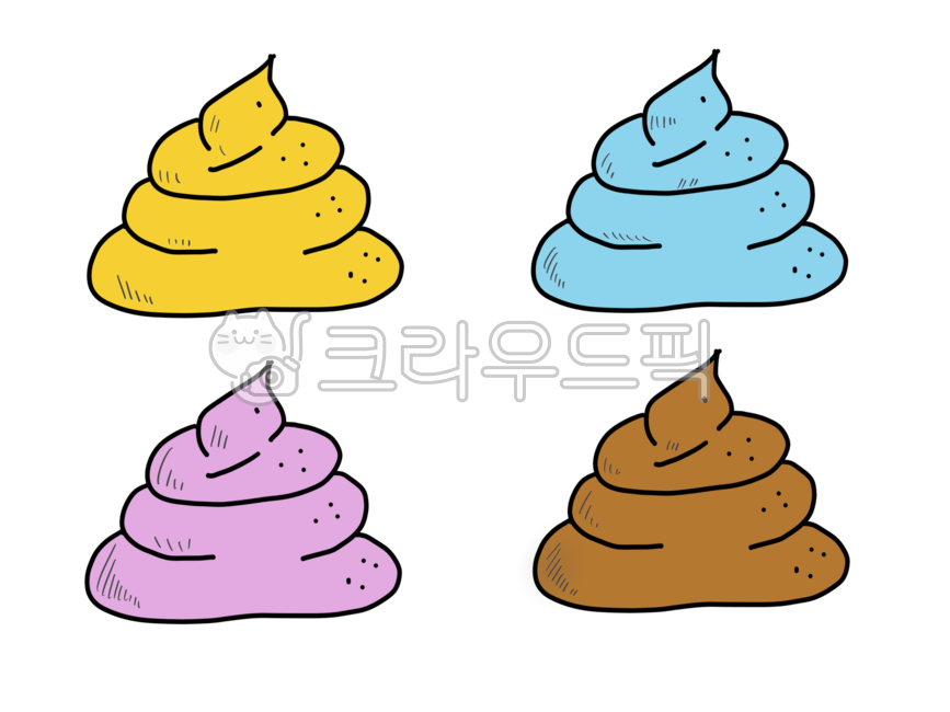 응가,똥그림,똥,손그림,화장실,대변,변