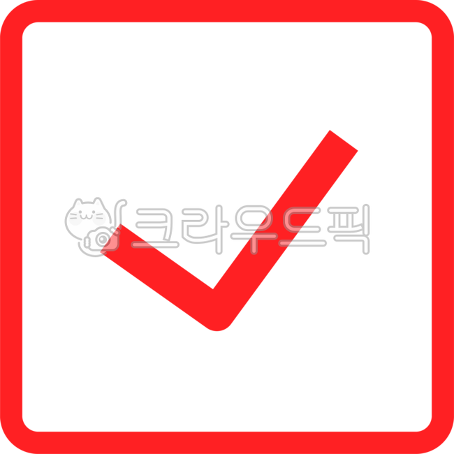 일러스트,아이콘,체크박스,리스트업,목록,리스트,중요도,할일,할일목록,게시물,박스,확인,체크,중요,빨간색,다꾸,다이어리꾸미기,스티커