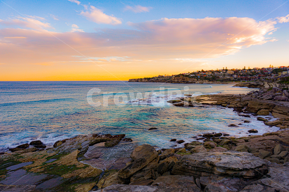 바다,sea,호주,austrailia,sydney,시드니,promontory,곶,해변,beach,선셋,sunset
