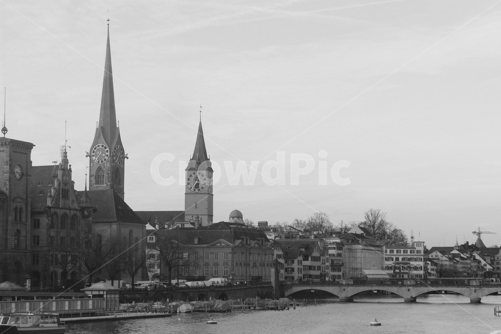 유럽배경화면,스위스,취리히,유럽강,시계탑,zurich,유럽다리,유럽건물