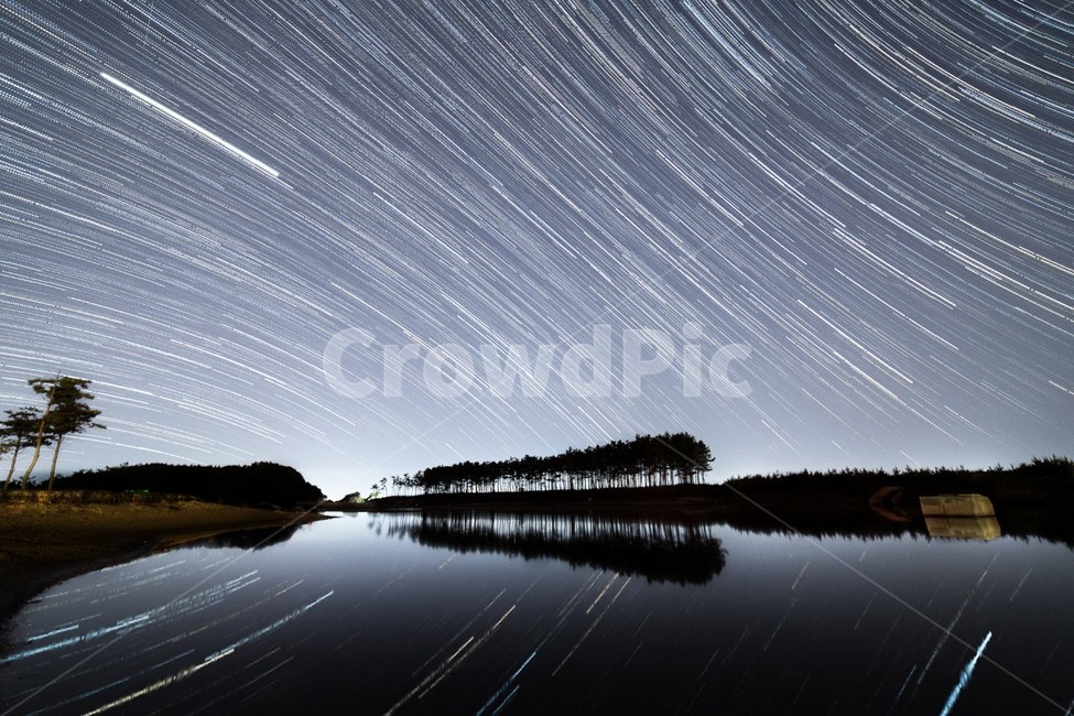밤하늘,별,별똥별,밤,야경,night,star,강,반사경,강물,하늘,sky,야경,밤,풍경,nightscape,night,landscape,nature,자연,outdoors,옥외