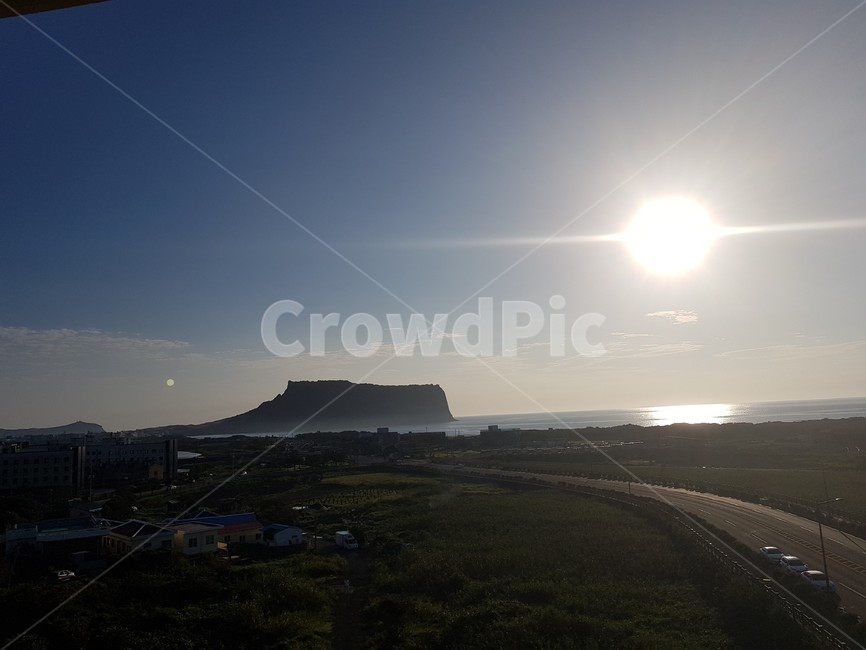 제주도,한라산,풍경,산,제주도새벽,제주도,jeju,jeju island,시골,마을,풍경,landscape,country,rural,town,light,빛,flare,플레어,nature,자연,outdoors,옥외