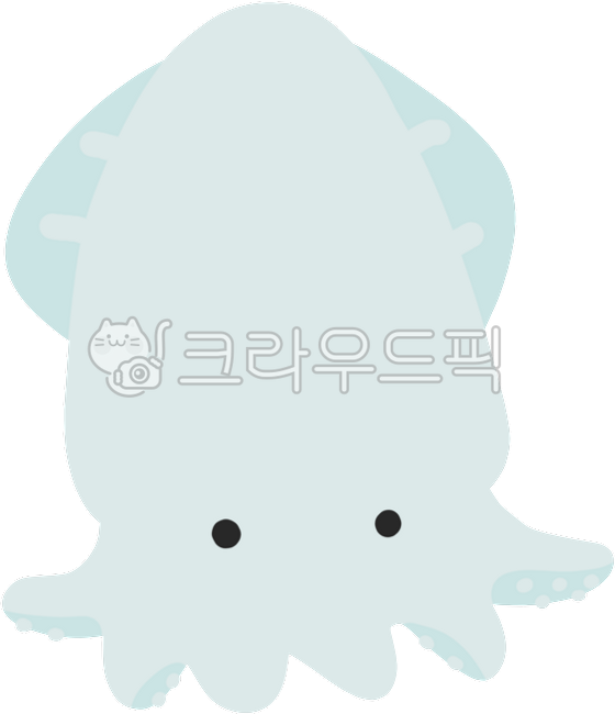 오징어,해양생물,해산물,바다,바다생물,캐릭터,마스코트,해물,귀여운,손그림,일러스트,animal,squid