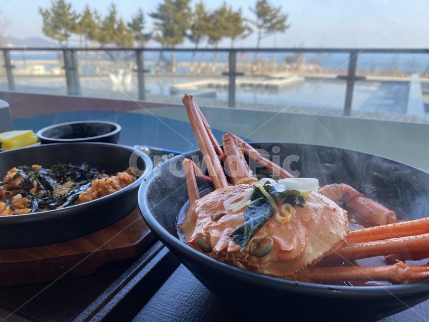 홍게,홍게라면,휴게소,음식,food