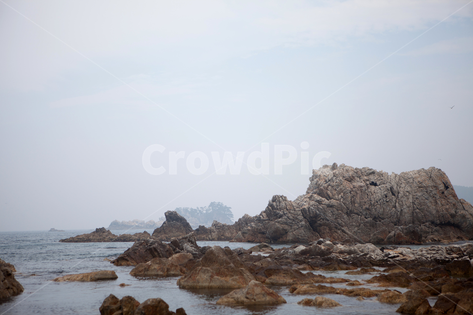 sea,wave,ocean,horizon,nature,바다,암초,파도,수평선,rock,바위,돌,동해,삼척,장호항,자연,풍경,nature,landscape