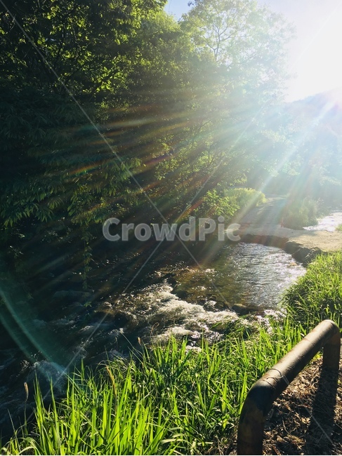 계곡,냇가,개울,개울가,valley,맑음,햇살,봄,여름,sunny,자연,풍경,nature,landscape,flare,플레어,light,빛,sunlight,햇빛