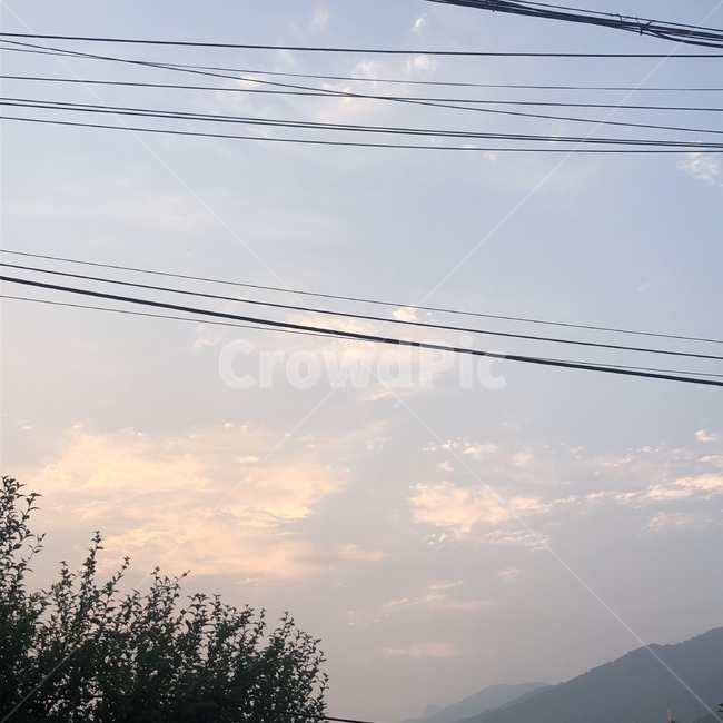 하늘,평내,구름,5시,여름