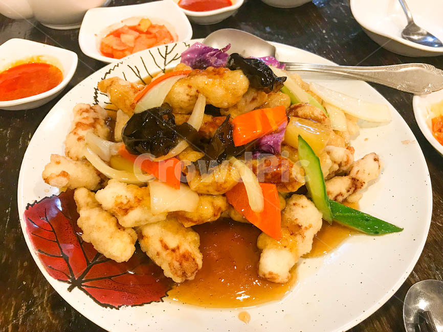 탕수육,중국음식,중식,요리,food,식사,meal,china,맛집,중국집,접시,맛있는