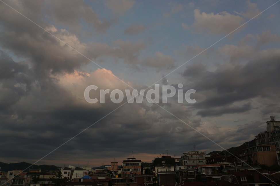 하늘,구름,흐림,노을,뭉게구름,도시,풍경,city,landscape,한국도시풍경,한국도시경관,korea cityscape,weather,날씨,nature,자연,cumulus,적운,outdoors,옥외,sky,cloud