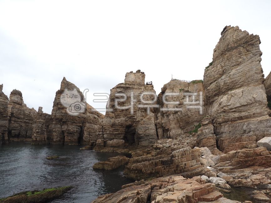 백령도,백령도유람선투어,두무진바위,선대암,형제바위,코끼리바위