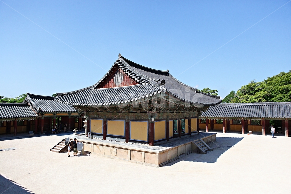 불국사,경주,절,사찰,국보,보물,전통,기와집,집,한옥,여름