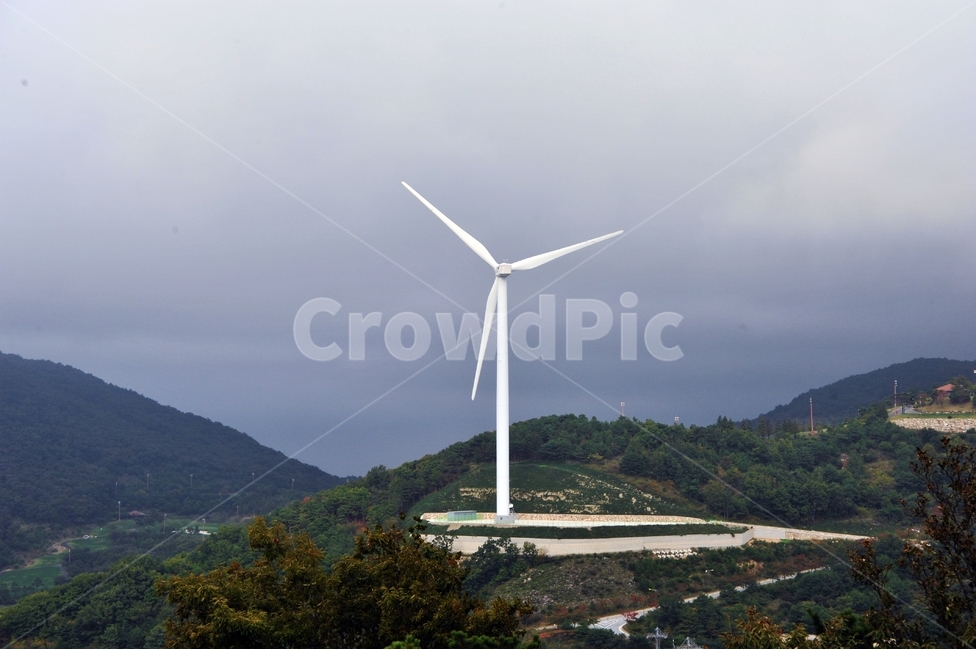 풍력발전,바람개비,산,하늘,에너지,산업,industry,industrial,에너지산업,energy industry,machine,기계,motor,모터,engine,엔진