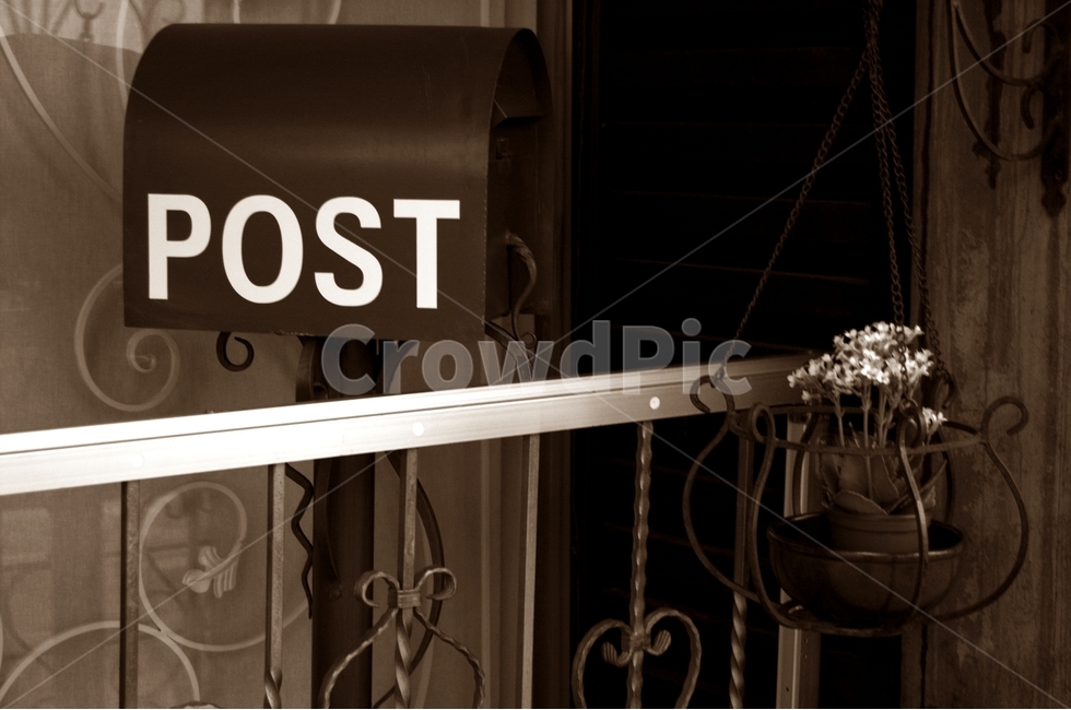 우체통,인테리어,흑백,기다림,편지,post,letter
