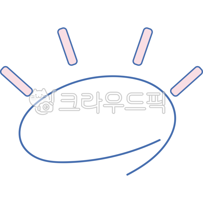 강조, 중요, 강조표시, 중요표시, 동그라미, 사진,이미지,일러스트,캘리그라피 - newzing작가
