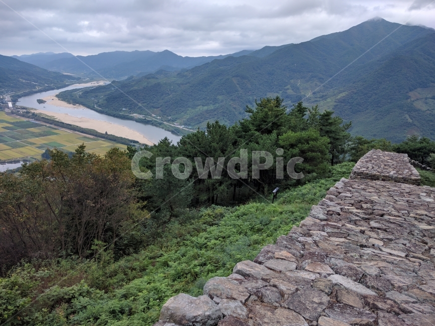 하동,섬진강,악양,여름,산성,자연,풍경,nature,landscape,한국자연풍경,한국자연경관,korea nature landscape,outdoors,옥외,slope,경사