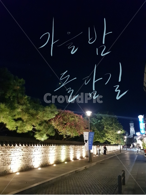한옥,야경,캘리그라피,돌담,밤,전주,한옥마을,가을밤,night,nightview,hanok,jeonju,calligrahpy,야경,밤,풍경,nightscape,night,landscape,도시,city,한국도시풍경,한국도시경관,korea cityscape,캘리그라피,손글씨,calligraphy