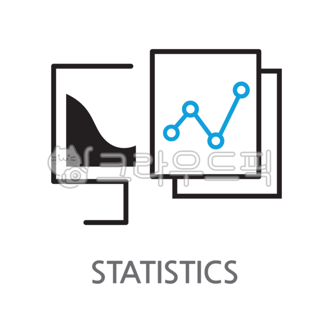통계, 지표, 자료, 통계자료, 분석, 사진,이미지,일러스트,캘리그라피 - GraphicBox작가