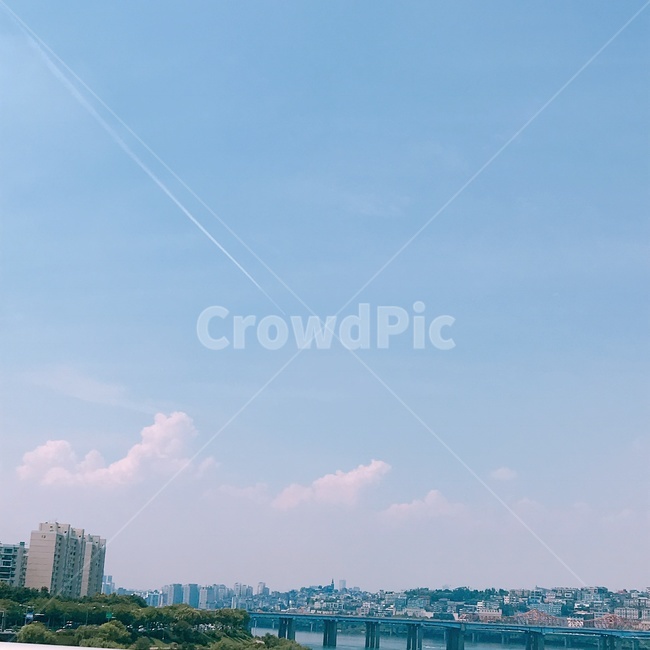 도시,하늘,구름,다리,푸른색,도시,풍경,city,landscape