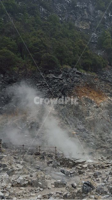 화산,화산지형,volcano,자연풍경,nature,인도네시아,반둥,인도네시아화산