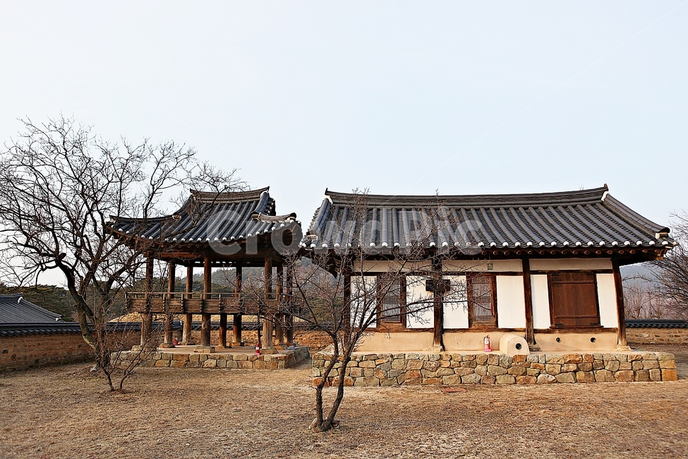 하회마을,안동,한옥,기와집,한옥집,전통집,집,옛날집,자연,풍경,겨울,건물,문화재,한국전통,한국문화,korean traditional,korean culture