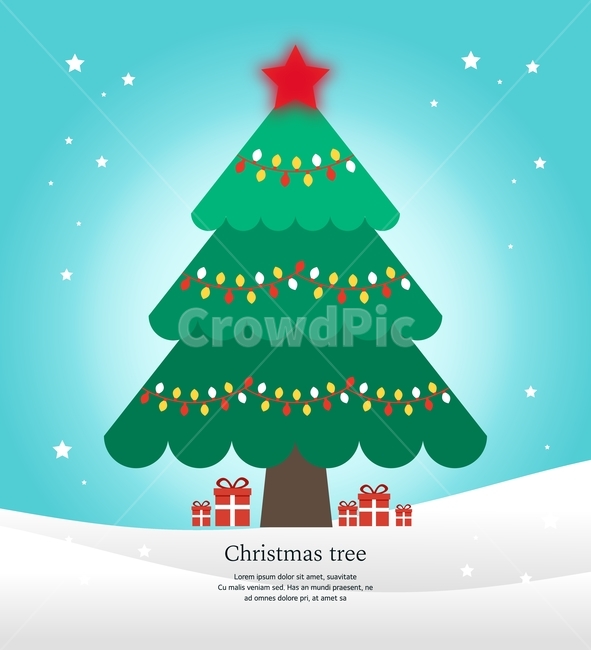 크리스마스,트리,트리장식,겨울,별,선물상자,겨울,계절,winter,season,메리크리스마스,성탄절,merry christmas,그래픽,일러스트레이션,graphic,illustration