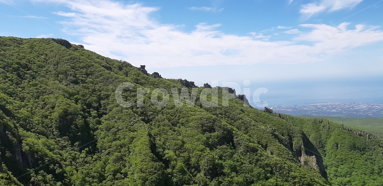 제주도,한라산,영실코스,기암능선,서귀포해안