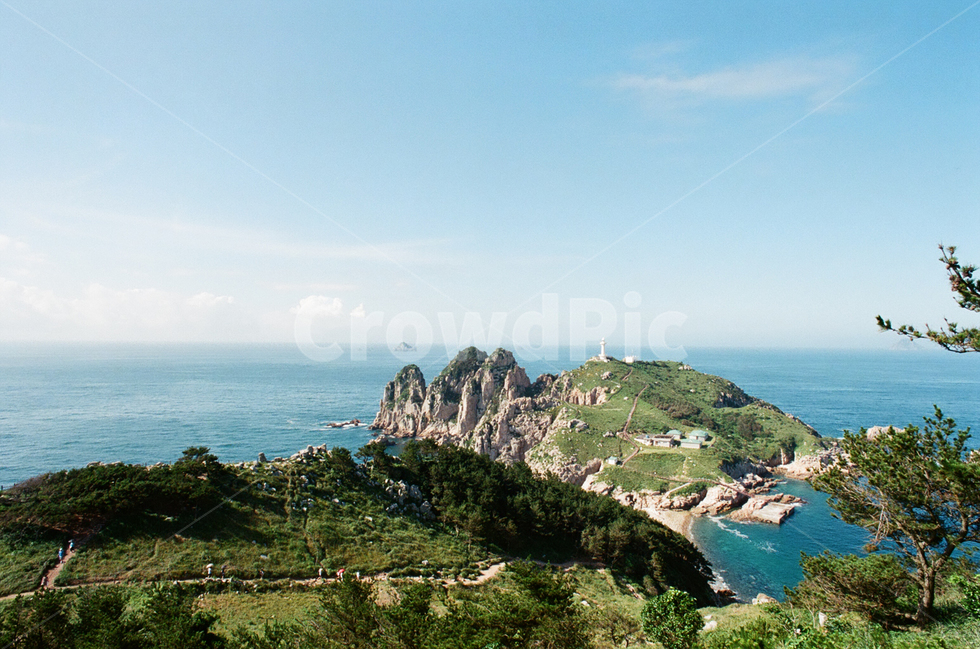 바다,소매물도,한국,관광지,남도,통영,필름,필름카메라,자연,풍경,nature,landscape,outdoors,옥외,land,땅,shoreline,해안선,water,물,ocean,대양,sea,promontory,곶,coast,연안