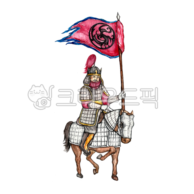 말,고구려,역사,수채화,말그림,기마병,대첩,person,사람,human,인간