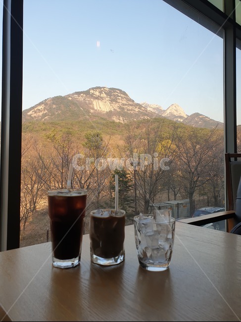 북한산,커피,beverage,자연,산,mountain