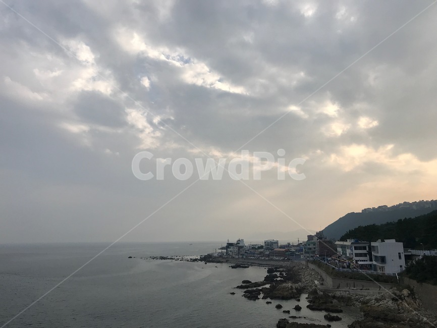 promontory,곶,nature,자연,outdoors,옥외,대양,ocean,sea,바다,노을,부산