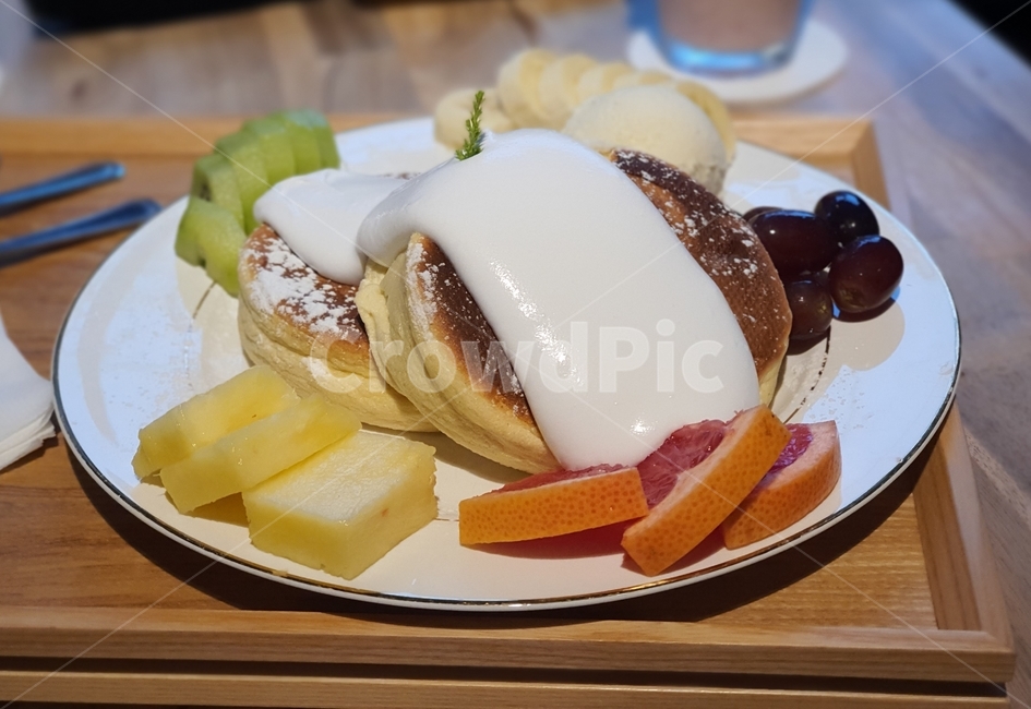 수플레,팬케이크,수플레팬케이크,카페,디저트,음식,식재료,요리,food,cook,meal,dishes,food reserves,디저트,간식,후식,dessert,snack