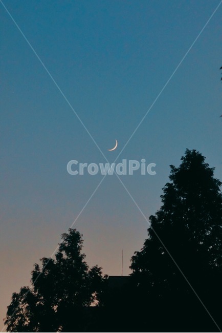 달,초승달,초저녁,노을,동화,산책,자연,풍경,nature,landscape,야경,밤,nightscape,night,감성,sensible,feeling,색깔,색상,색채,색감,color sense,color sensitivity,feeling of color,outdoors,옥외