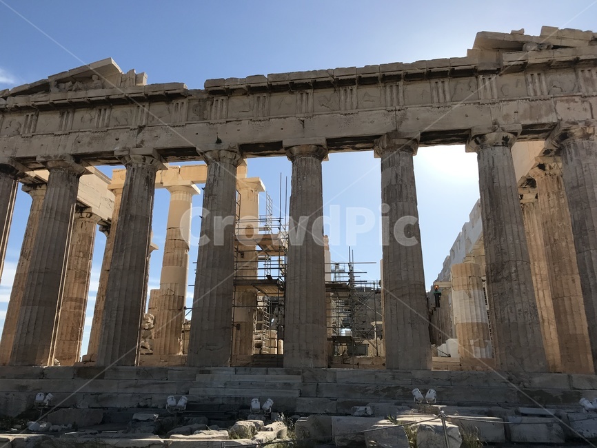 아테네,파르테논신전,그리스,그리스신전,아크로폴리스,athens,parthenon,신화