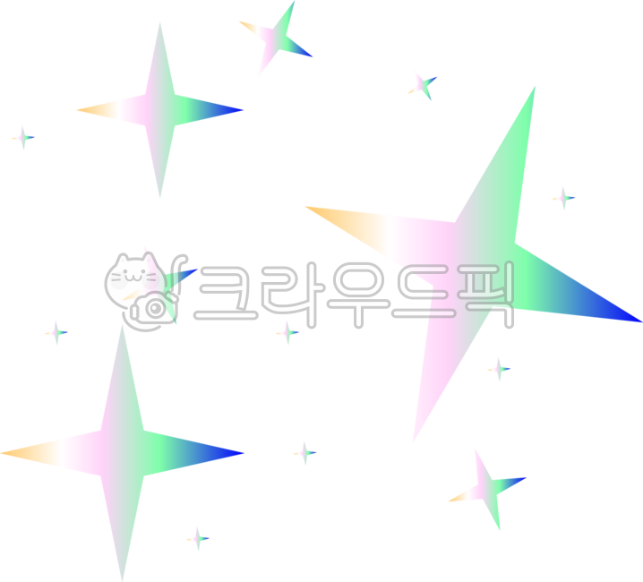 반짝반짝,별,홀로그램,알록달록,우주,스타,배경,스티커