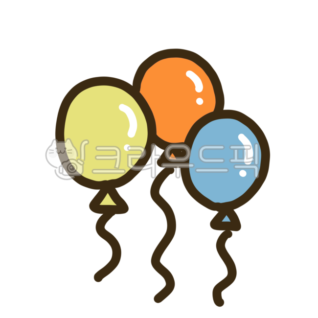 생일,생일축하,생일그림,생일일러스트,풍선,풍선그림,기념일,축하,balloon,풍선일러스트