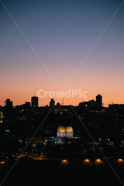 이스라엘,석양,골든타임,예루살렘,야경,승천산,올리브산,야경,밤,풍경,nightscape,night,landscape,도시,city,해외,외국,세계,foreign,oversea,world,세계도시풍경,해외도시풍경,외국도시풍경,world cityscape,nature,자연,outdoors,옥외,architecture,건축물,building,건물,dome,둥근 천장