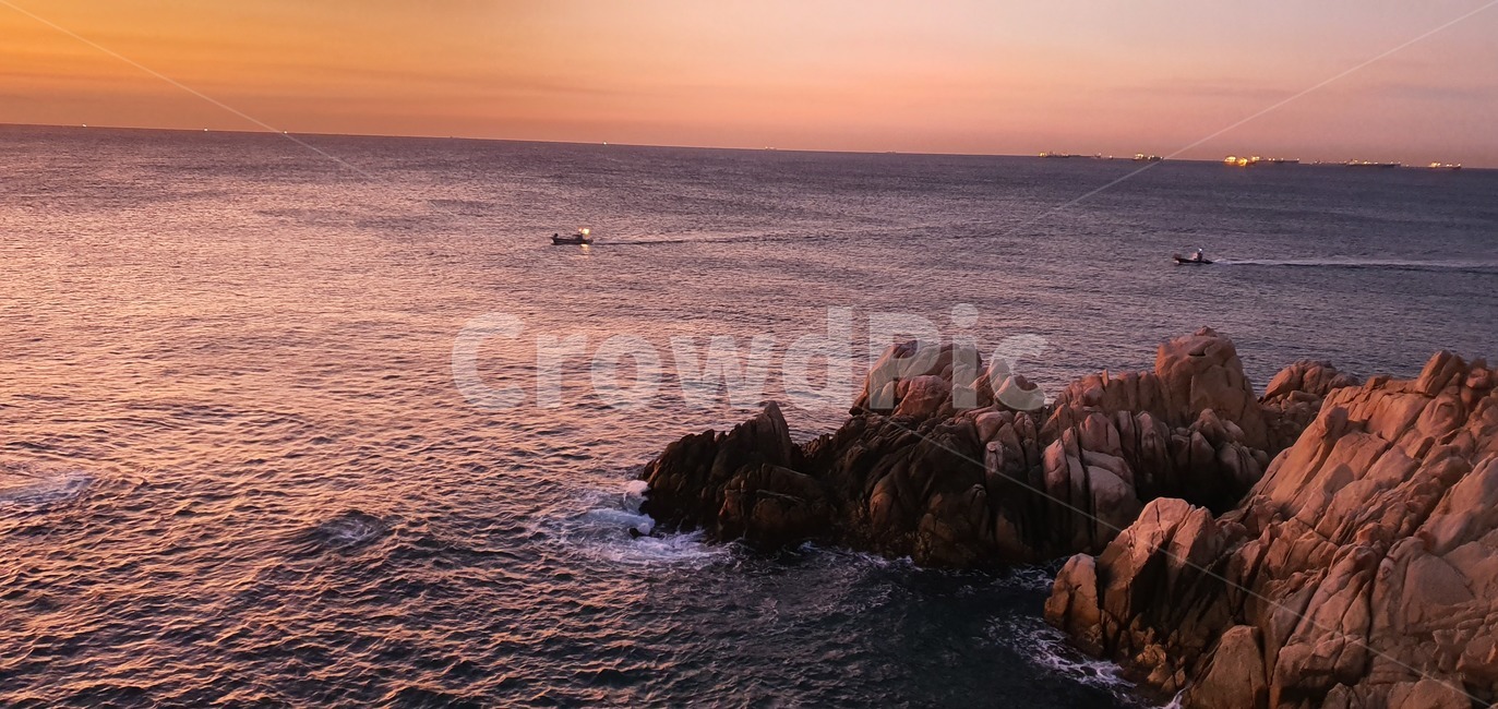 자연,바다,파도,수평선,붉은,바워,자연,풍경,nature,landscape,promontory,곶,adventure,모험,leisure activities,레저 활동