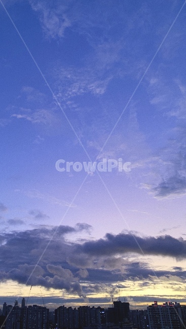 하늘,석양,도시하늘,구름,노을,cloud,푸른하늘,sky