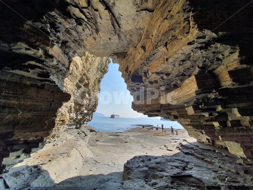 nature,자연,해안선,동굴,cave,물,water,sea,바다,ocean,대양,연안,상족암,고성,자연,풍경,nature,landscape