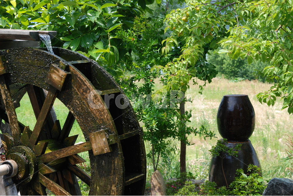 crafts,watermill,Korean,garden,Korean meaning