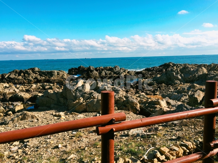 부산,하늘,바다,자연사진,감성사진,구름,맑음,여행,엄마,추억,겨울,자연,풍경,nature,landscape,banister,난간,handrail,railing