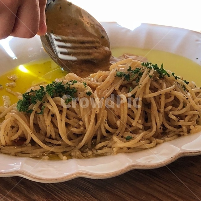 파스타,양식,오일파스타,우니,면요리,음식,요리,food