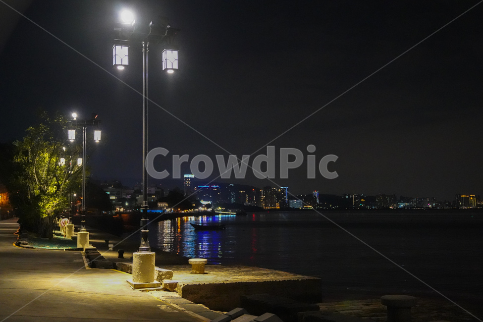 대만,단수이,반영,바다,빛,야경,밤,풍경,nightscape,night,landscape,도시,city