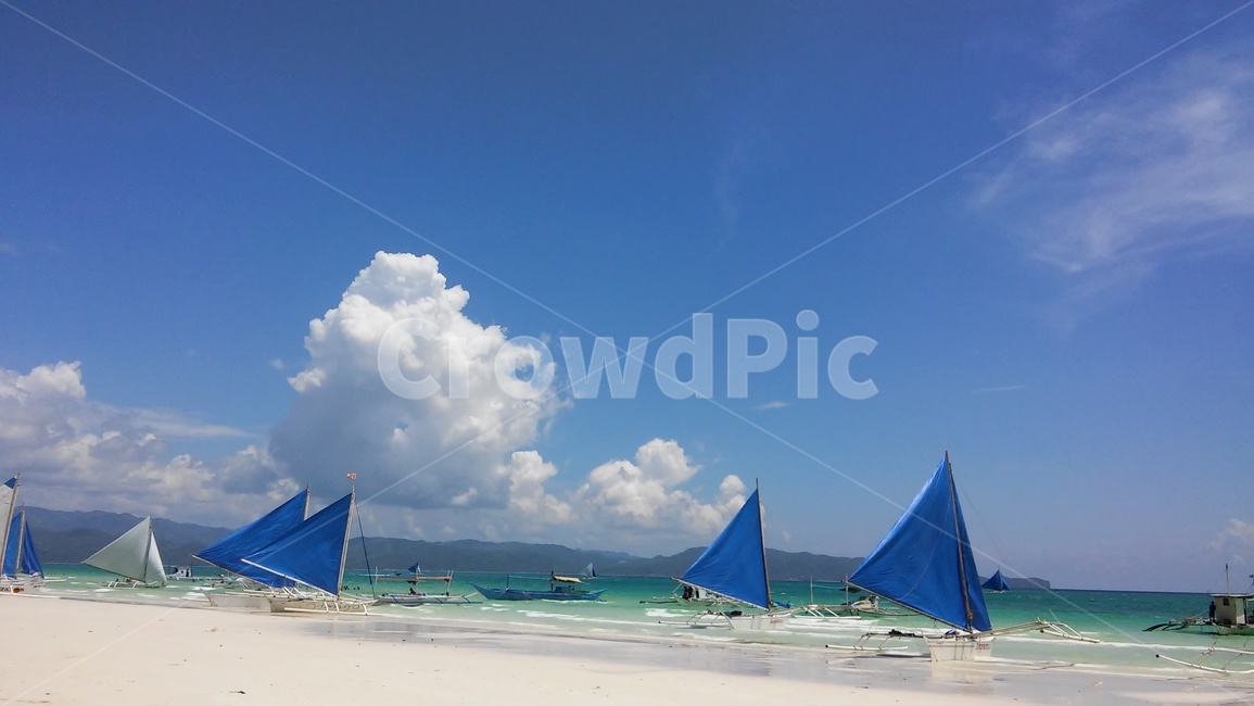 필리핀바다,보트,하늘,sky,boat,sea,액티비티,바람